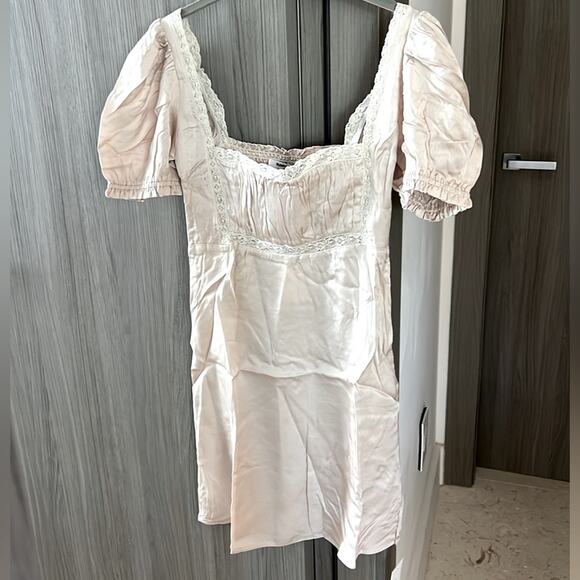 Rumored Women's Cream Mini Dress - Picture 11 of 14